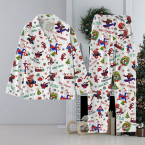 Spider Man Christmas Pajama Set