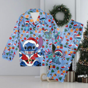 Stitch Christmas Pajamas, Stitch Christmas Pajama Set Gift For Women