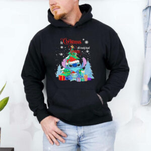 Stitch at Christmas all roads lead to home shirt