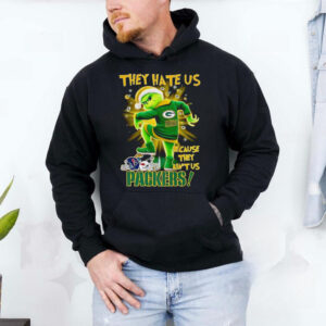 The Grinch they hate us because they ain’t us Green Bay Packers stomp on 2024 shirt