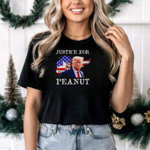 Trump 2024 justice for Peanut shirt