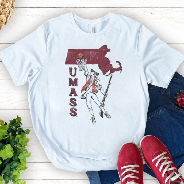 UMass Vintage Basketball Shirt