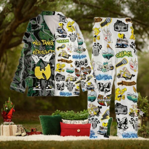 Wu Tang Is Forever C.R.E.A.M Pajamas Set