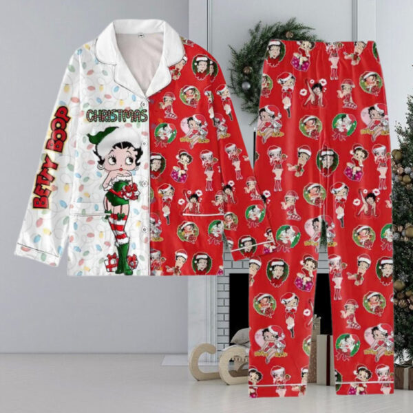 Betty Boop Christmas Family Pajamas Set