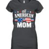 All American mom 4th of july usa family matching shirt