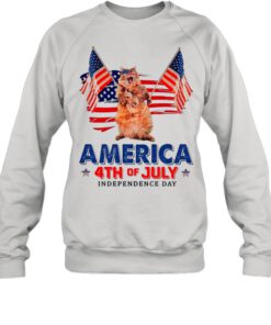 American Flag Cat America 4th Of July Independence Day 2021 shirt 1