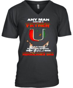 Any man can be a father but it takes someone special to be a Hurricanes Dad shirt 4