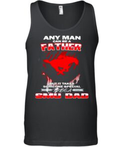Any man can be a father but it takes someone special to be a SMU Dad shirt 3