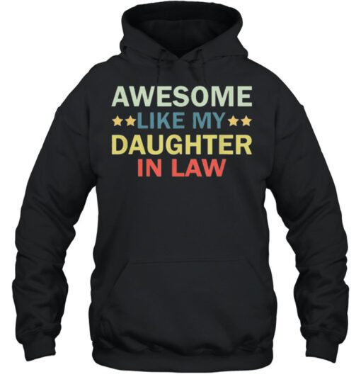 Awesome like my daughter in law family lovers retro vintage shirt