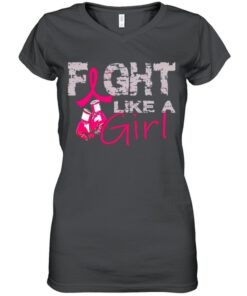 Breast Cancer fight like a girl shirt
