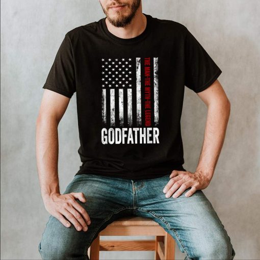 Godfather The Man The Myth The Legend US Flag shirt 3