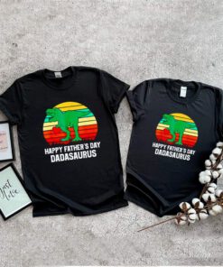 Happy Fathers day dadasaurus shirt 2