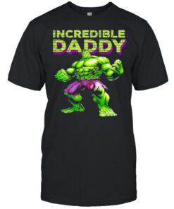 Incredible Daddy Hulk shirt 2