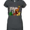 Kinder Geschenk fur Kinder Safari Tierfreunde shirt 1