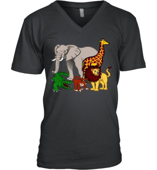 Kinder Geschenk fur Kinder Safari Tierfreunde shirt 2