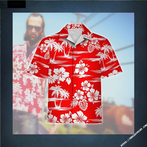 Hawaiian Shirt Trevor Philips Cosplay Apparel