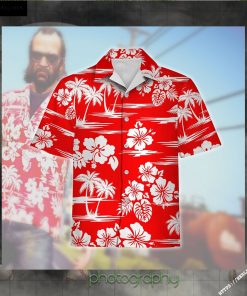 Hawaiian Shirt Trevor Philips Cosplay Apparel