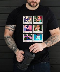 Princess Polaroid Photo Grid T shirt