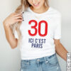 30 Lionel Messi Ici Cest Paris shirt