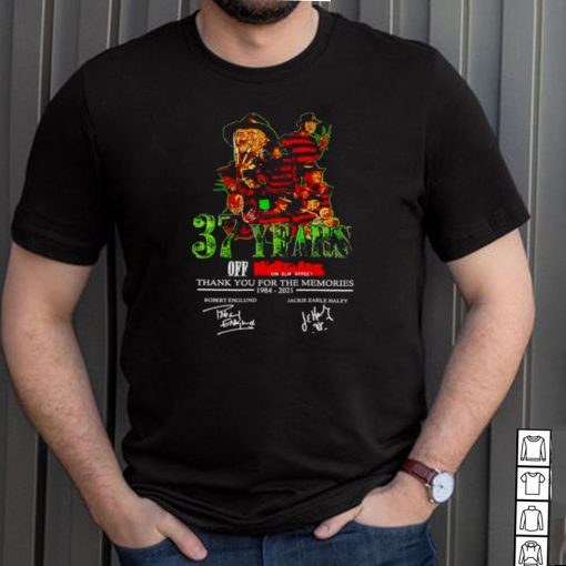 37 years of Nightmare on Elm Street thank you for the memories shirt