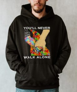 Autism youll never walk alone shirt