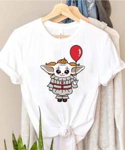 Baby Yoda Cosplay Pennywise shirt