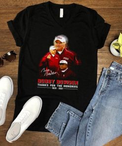 Bobby Bowden 1929 2021 Signature Thank For The Memories T shirt