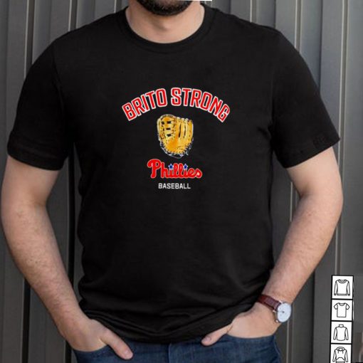 Brito strong Phillies baseball shirt