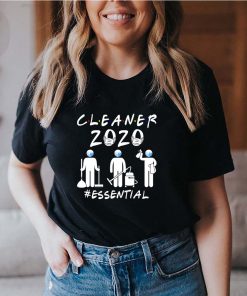 Cleaner 2020 essential quarantined social distancing T Shirt