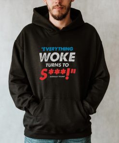 Everything Woke Turns To shit thoodie, tank top, sweater