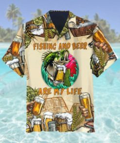 Fishing And Beer Hawaiian Shirt