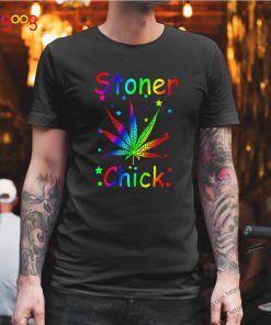 Colors Weed Marijuana Stoner Chick shirt