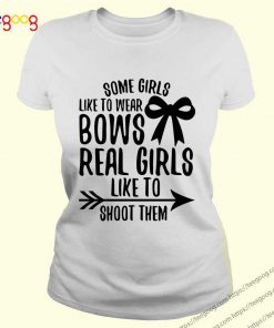 Girls Wear Bows Real Shoot Archery Shirt