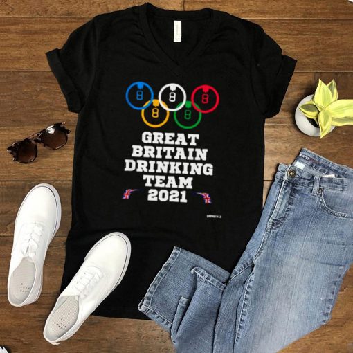 Great Britain Drinking Team Summer 2021 Olympic T Shirt