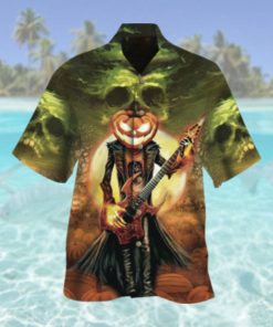 Halloween Death Music Hawaiian Shirt