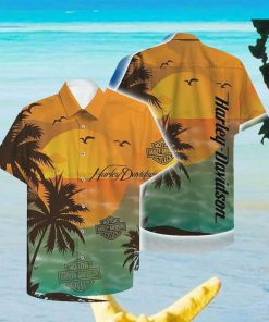 Harley Davidson Hawaii Hawaiian Shirt Fashion Tourism For Men, Women Shirts