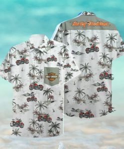 Harley Davidson Hawaii Hawaiian Shirt Fashion Tourism For Men