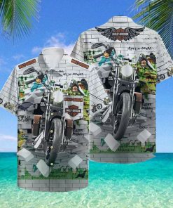 Harley Davidson Hawaii Hawaiian Shirt Fashion