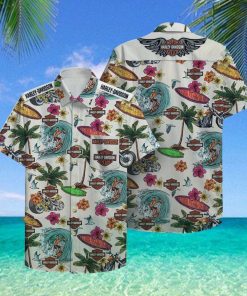 Harley Davidson Hawaii Hawaiian Shirt