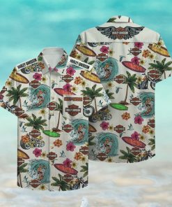 Harley Davidson Hawaii Hawaiian Shirt