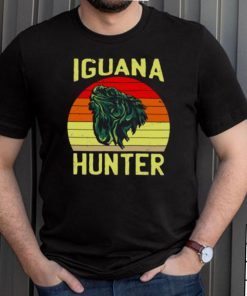 Iguana hunter for boys Iguanas Iguana Lizard vintage T Shirt