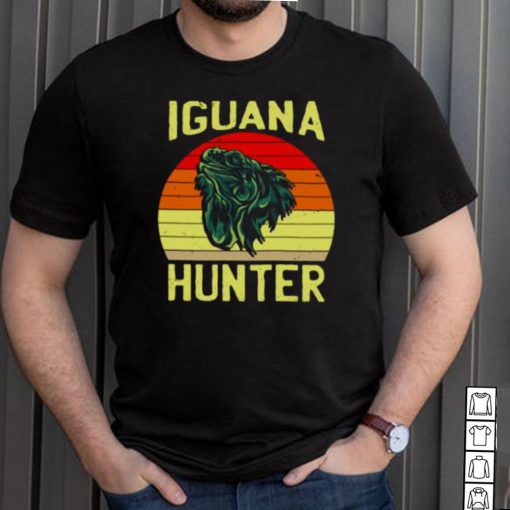 Iguana hunter for boys Iguanas Iguana Lizard vintage T Shirt