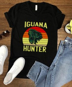 Iguana hunter for boys Iguanas Iguana Lizard vintage T Shirt