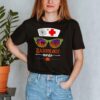 Jack O Lantern Leopard Pumpkin Nurse Halloween Sunglasses T hoodie, tank top, sweater and long sleeve