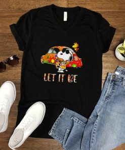 Let it be snoopy summer shirt