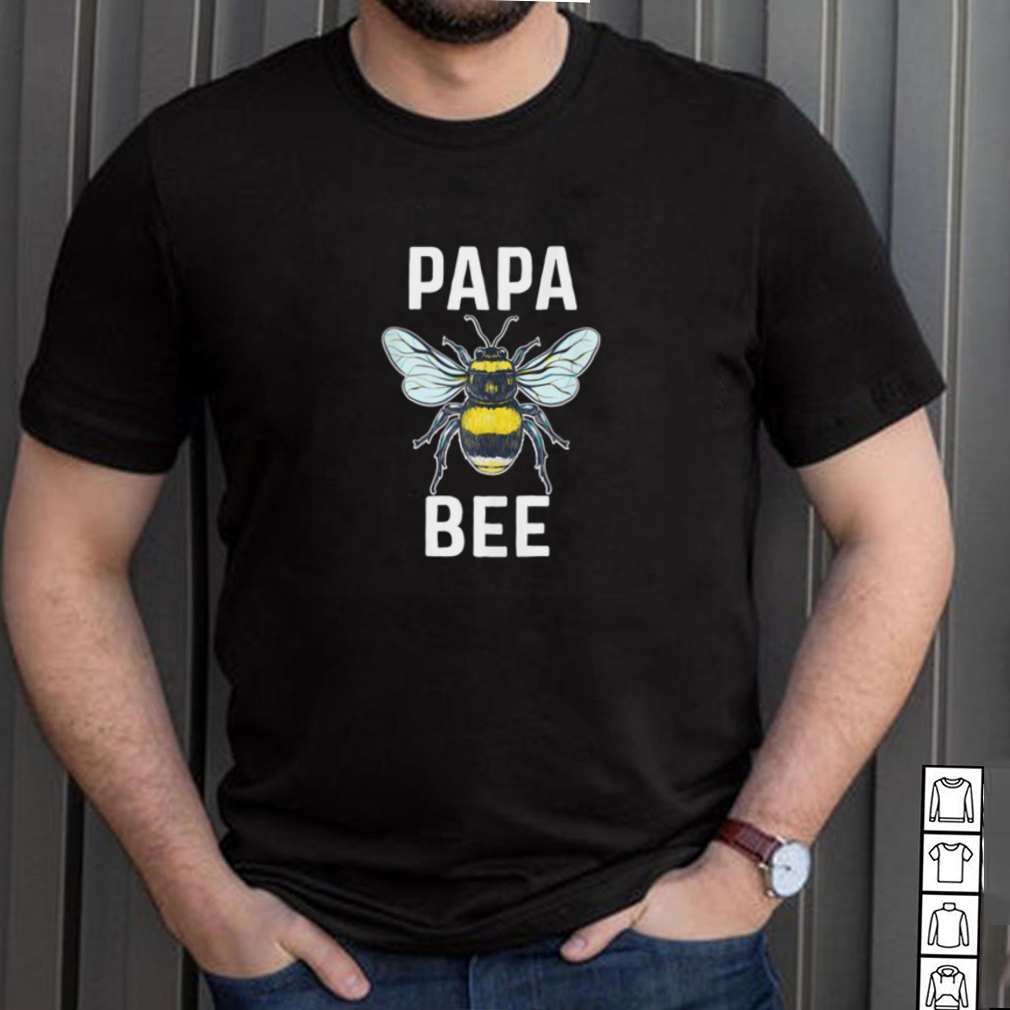 Papa Bee Honey Beekeeper Whisper Father Grandpa Shirt