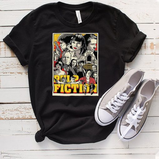 Pulp Fiction Poster Characters T hoodie, tank top, sweater