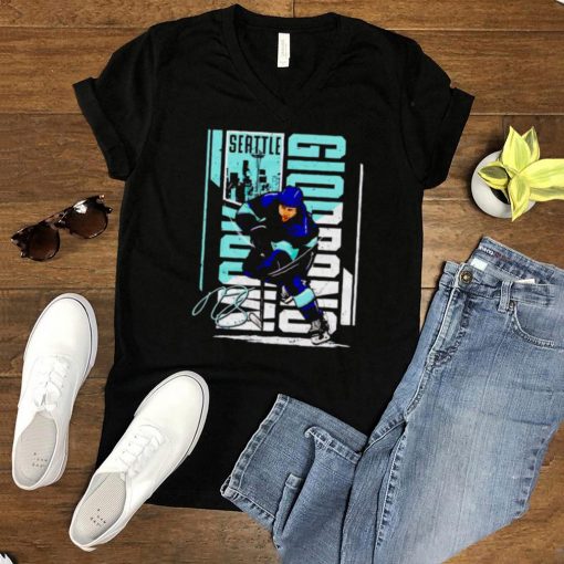 Seattle Hockey Mark Giordano Vertical shirt