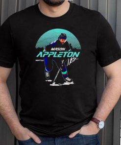 Seattle Hockey Mason Appleton Skyline signature shirt