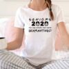 Senior 2020 Gift Seniors Friends Class of 2020 The One Where They Get Quarantined T Shirt 2